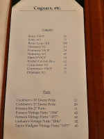 Cafe Nuovo menu