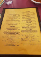 Casa Durango menu