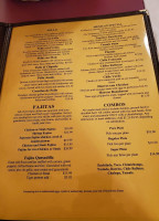 Casa Durango menu