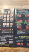 Alfredo’s Pizza Of Rainelle Llc menu