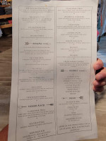 Blue Mingo Grill menu