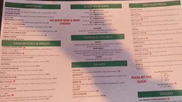 Station Pizza menu