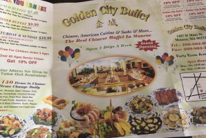 Golden City Buffet food