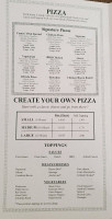 Contos Pizza Pasta menu