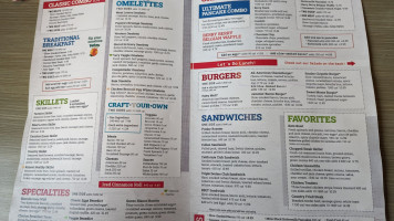 Jimmy's Egg menu