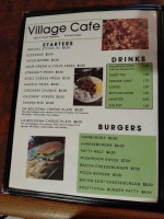 The Village Cafe menu