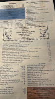 Cooks Tavern menu