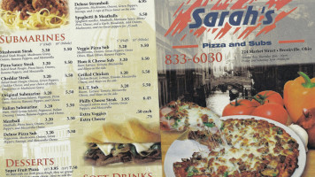 Sarah's Pizza food