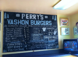 Perry's Vashon Burgers inside