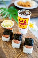 L L Hawaiian Barbeque food