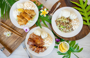 L L Hawaiian Barbeque food