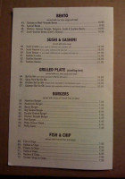 New York Teriyaki menu