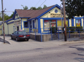 Chicago Hot Dog Shrimp outside