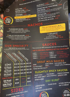 Flamin' Joe's menu