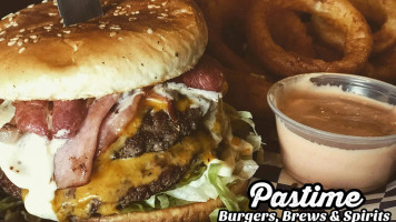 Pastime Burgers, Brews Spirits food