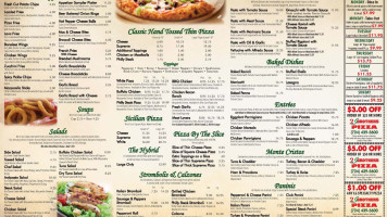 2g Brothers Pizza menu