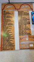 Scardino's Pizza menu