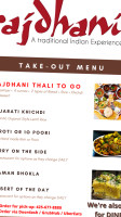 Rajdhani Thali food