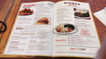 Shari's Cafe And Pies menu