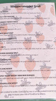 Strawberry Patch Cafe menu