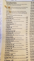 Fast Eddies Sandwich Shop menu