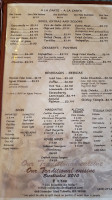 Caribe Latin Cuisine menu