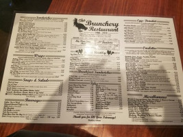 The Brunchery menu