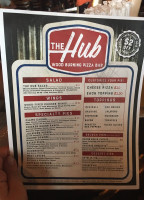 The Hub Pizza food