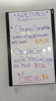 Brianna's Cafe menu