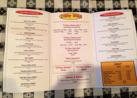 Dirty Bird menu