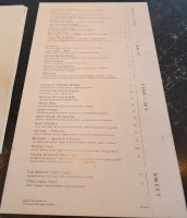 Riserva Tapas menu