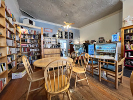 Night Heron Books Coffeehouse inside