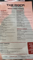 The Rock Wood Fired Pizza menu