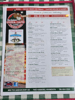 Northshore Pizza Cafe menu