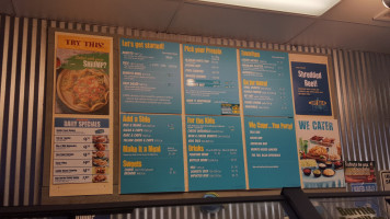 Taco Del Mar menu