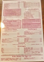 Waffles Plus menu