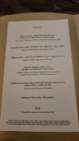 Cafe Juanita menu