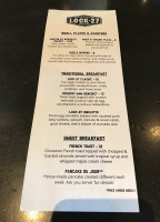 Lock 27 Brewing Centerville Brewpub menu