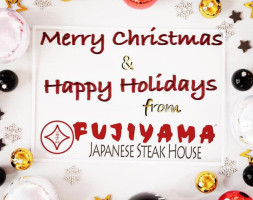 Fujiyama Japanese Steak House food