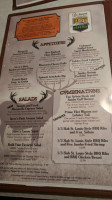 Steve's Dakota Grill menu