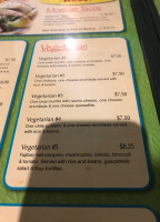 El Tarasco menu