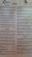 Circa Grill Alehouse menu