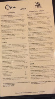 Circa Grill Alehouse menu