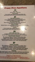 El Toreador menu