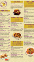 Penn’ Thai Grille menu