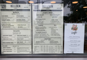 Bellden Cafe menu