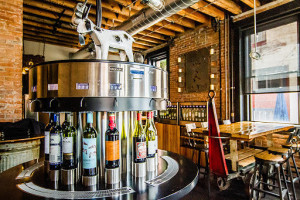 The Fainting Goat Wine Bar And Restaurant inside