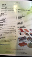 Asahi Japanese Steak House menu