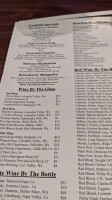 The Melrose Grill menu