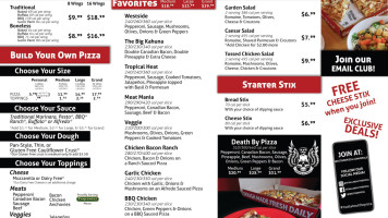 Westside Pizza menu